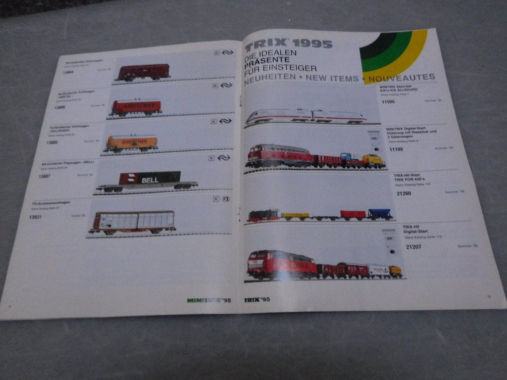 catalogus 16 pagina1995, Gelijkstroom, Trix, Zo goed als nieuw, Boek, Tijdschrift of Catalogus