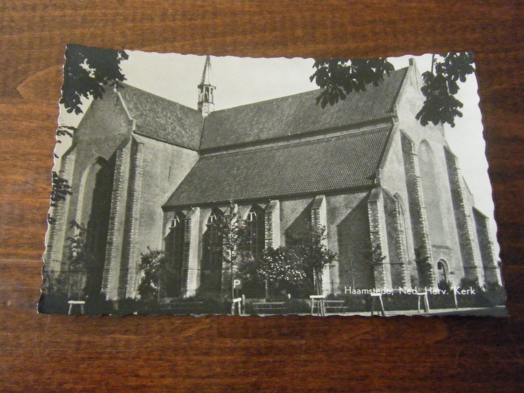 P32 - Haamstede - NH Kerk - Mooi/Oud, Verzamelen, Ansichtkaarten | Nederland, Ophalen of Verzenden, 1960 tot 1980, Zeeland