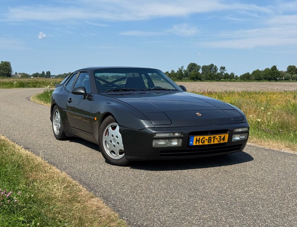 Porsche 944 - 3.0 16v - 1985, Auto's, Porsche, Achterwielaandrijving, Zwart, 4 cilinders, 1194 kg