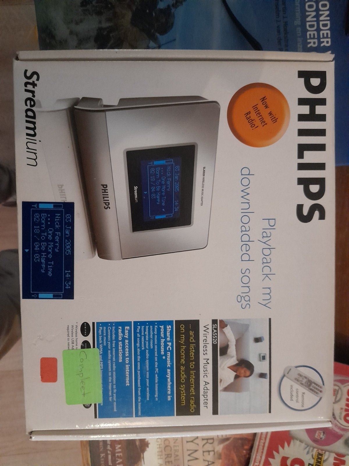 Philips Streamium SLA5520 Draadloze Muziekadapter, Audio, Tv en Foto, Ophalen of Verzenden