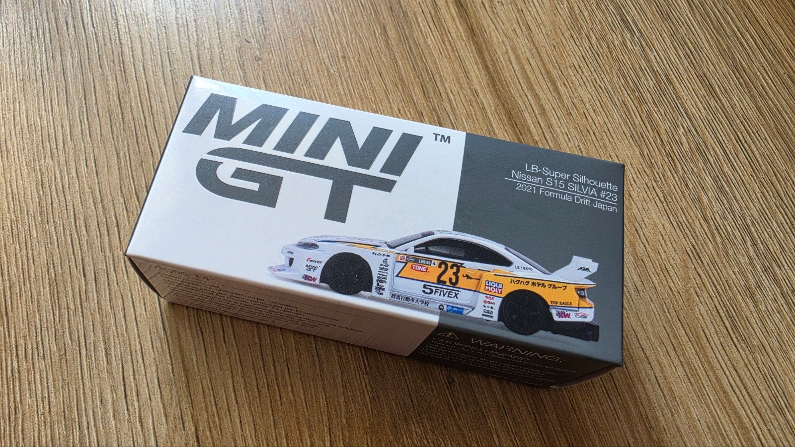 MiniGT Nissan Silvia (S15) LB-Super Silhouette, Ophalen of Verzenden, Auto