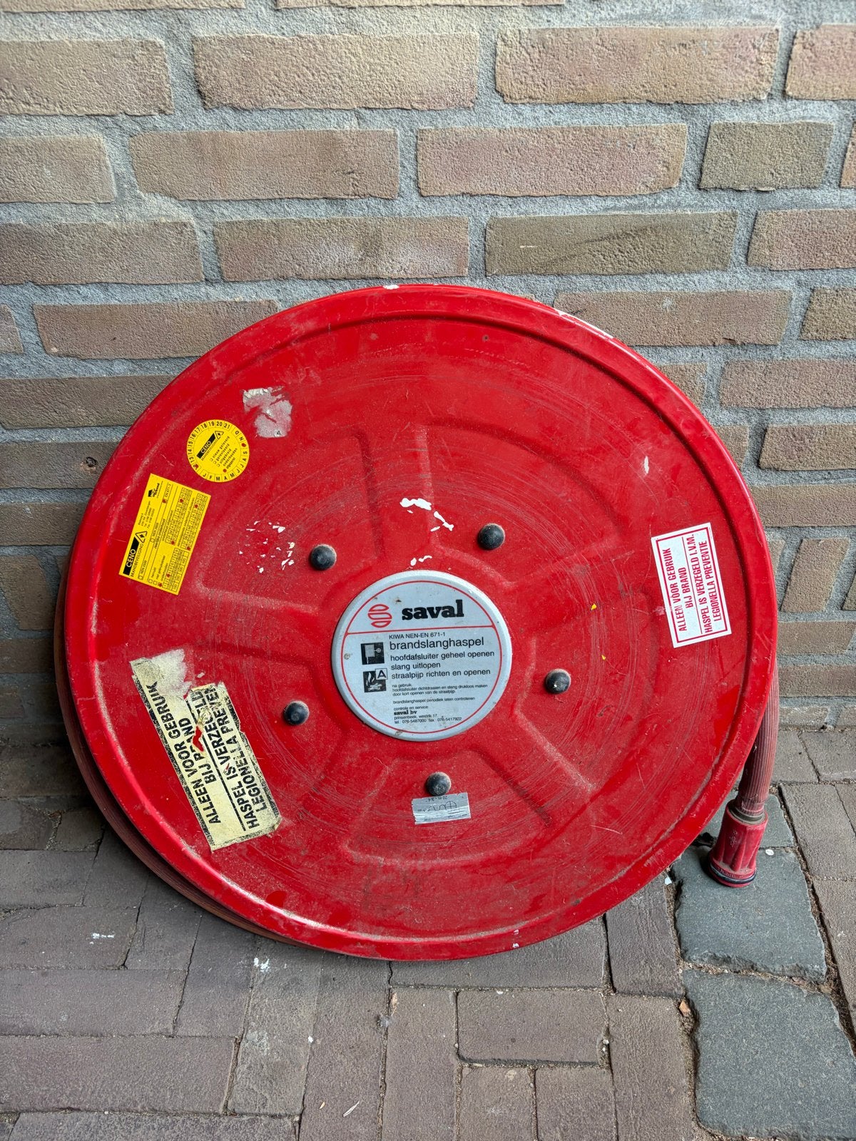 Saval Brandslanghaspel - Gebruikt, Ophalen, Gebruikt, Overige typen