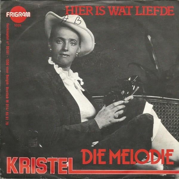 Vinylsingle kristel gezocht, Ophalen of Verzenden, Zo goed als nieuw, Overige formaten, Levenslied of Smartlap