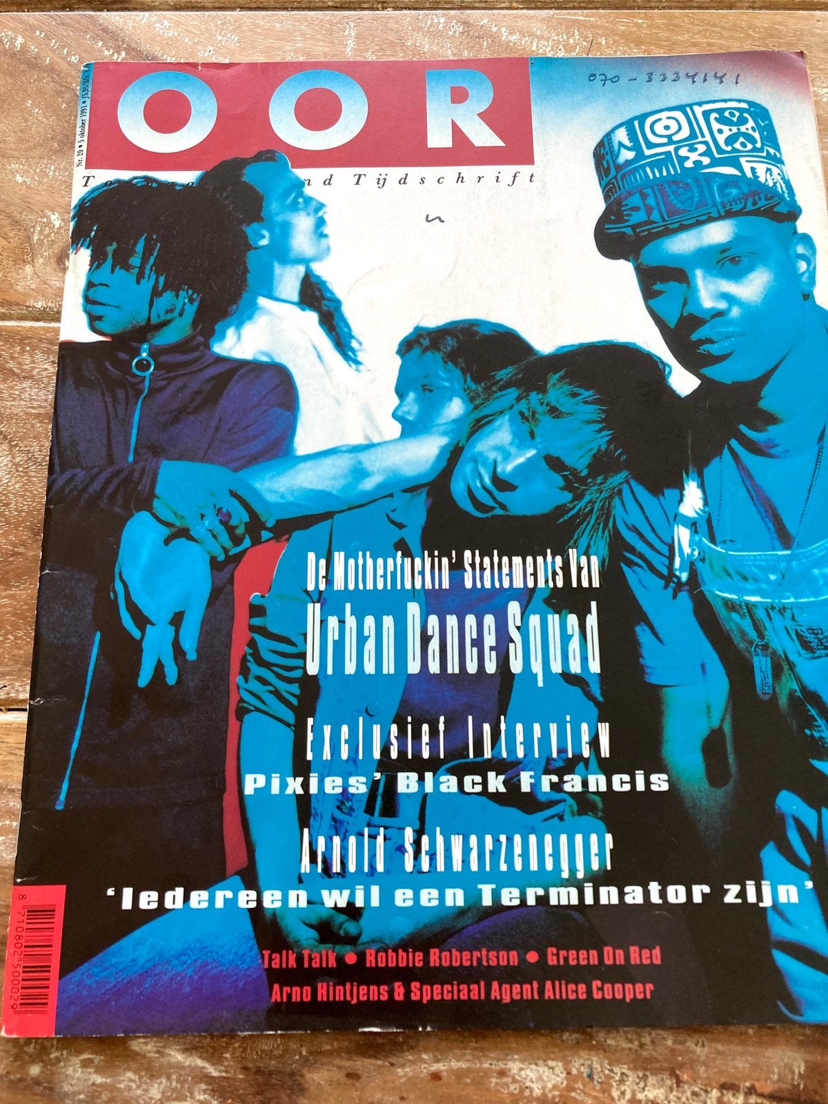 OOR Magazine 1991 PIXIES Talk Talk GREEN ON RED Alice Cooper, Ophalen of Verzenden, Zo goed als nieuw, Muziek, Film of Tv