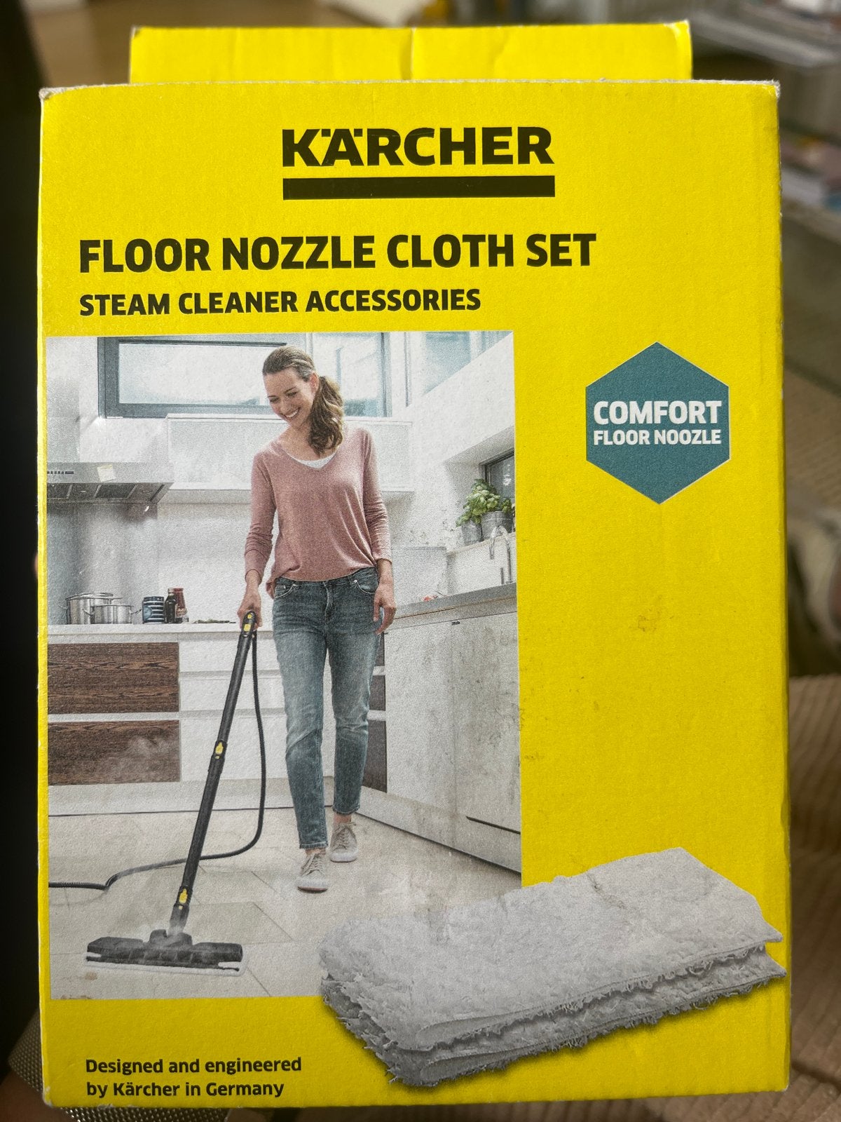 Kärcher Vloermond Doekset - Stoomreiniger Accessoires, Ophalen of Verzenden, Nieuw