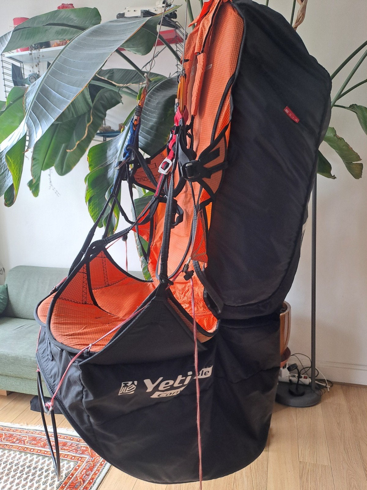 Gin Yeti Convertible 2 Paragliding Harnas maat M, Sport en Fitness, Zweefvliegen en Paragliding, Ophalen of Verzenden