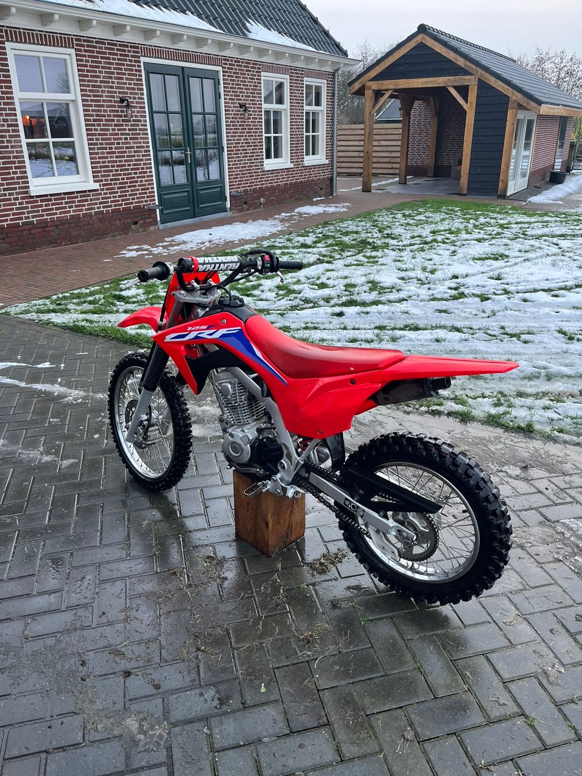 Honda crf 125f 2021 grote wielen, Ophalen, Honda, 125 cc, Zo goed als nieuw