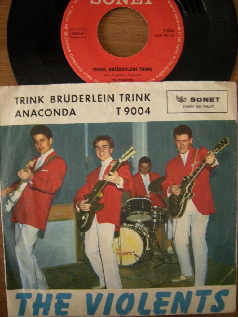 The Violents (Trink, Brüderlein Trink), Cd's en Dvd's, Gebruikt, 7 inch, Single, Ophalen of Verzenden