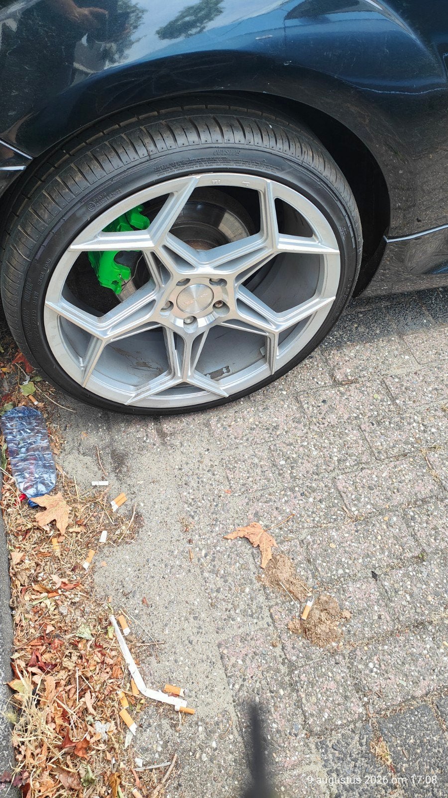 te koop 19" veemann velgen steek 5x108 met goede banden, 19 inch, Gebruikt, Ophalen of Verzenden, Personenwagen