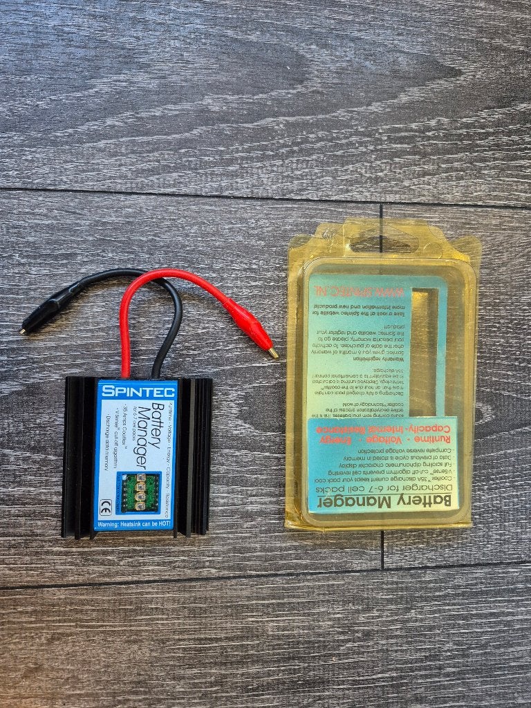 Spintec Battery Manager 35A Ontlader, Elektro, Ophalen of Verzenden, Zo goed als nieuw, Schaal 1:10