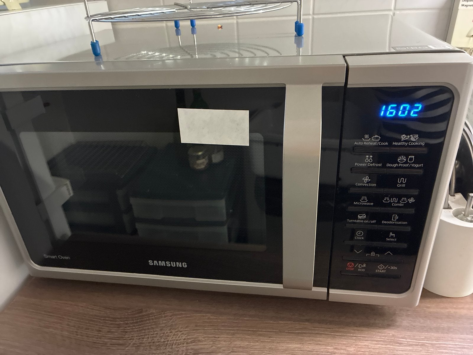 Samsung Smart Oven Combimagnetron - Zo goed als nieuw, Combimagnetron, Grill, Ophalen of Verzenden, Zo goed als nieuw
