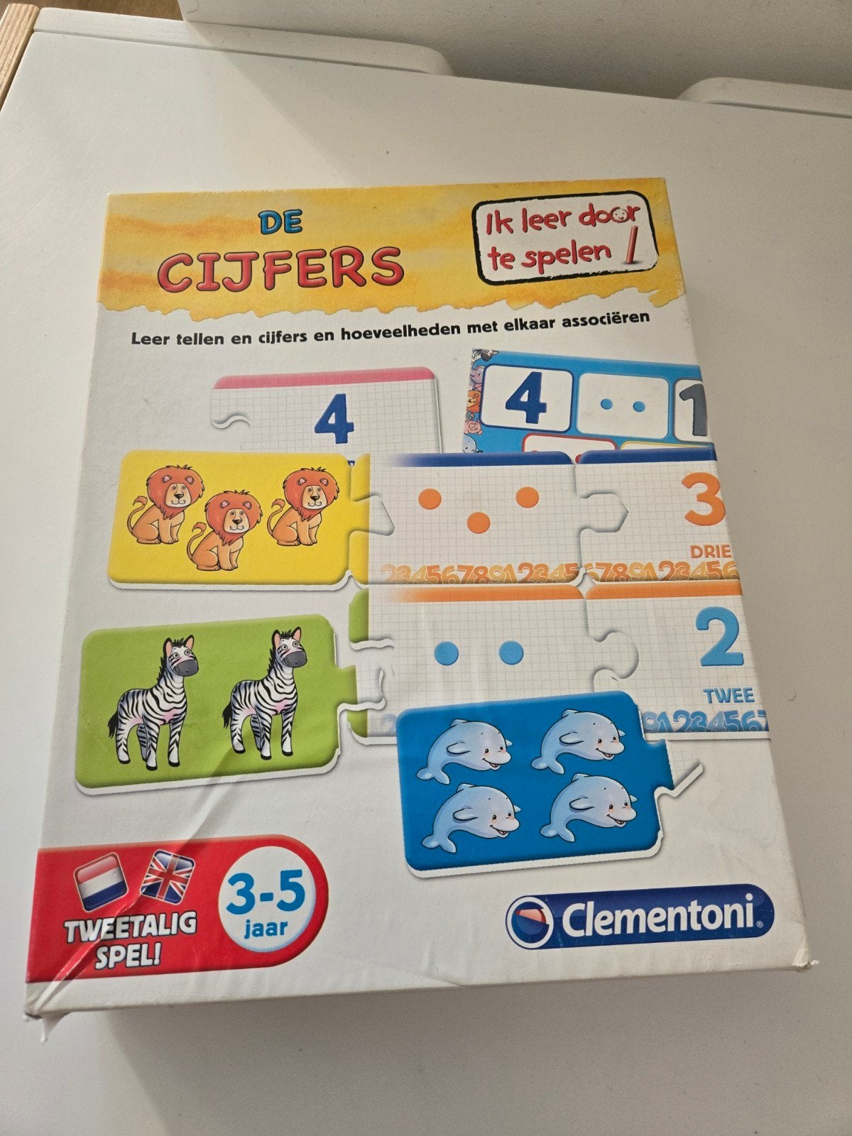 Puzzel met cijfers, Kinderen en Baby's, Ophalen, Gebruikt