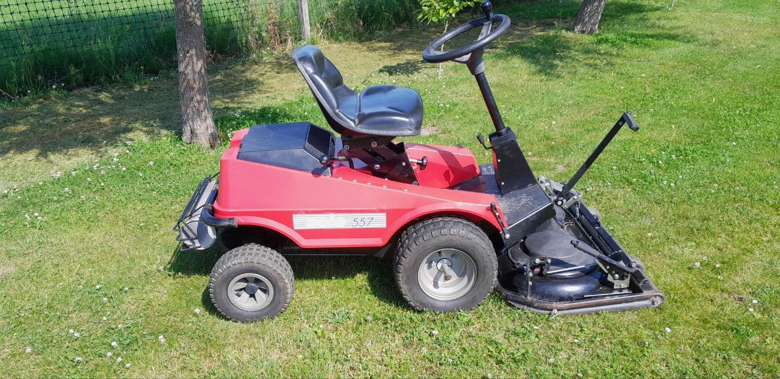 Solo 557/ Stiga villa 85 zitmaaier, Ophalen, Gebruikt