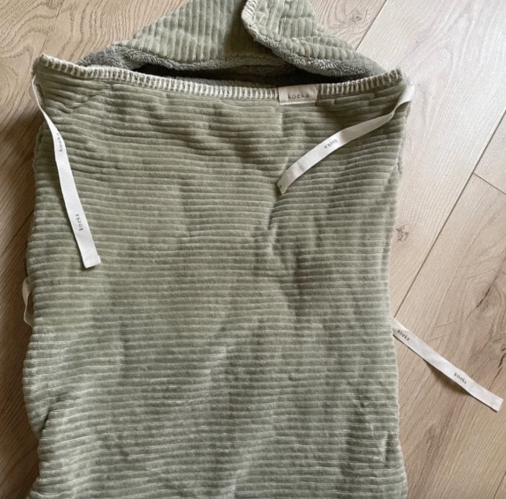 Voetenzak Koeka, Ophalen, Groen, Koeka, Zo goed als nieuw