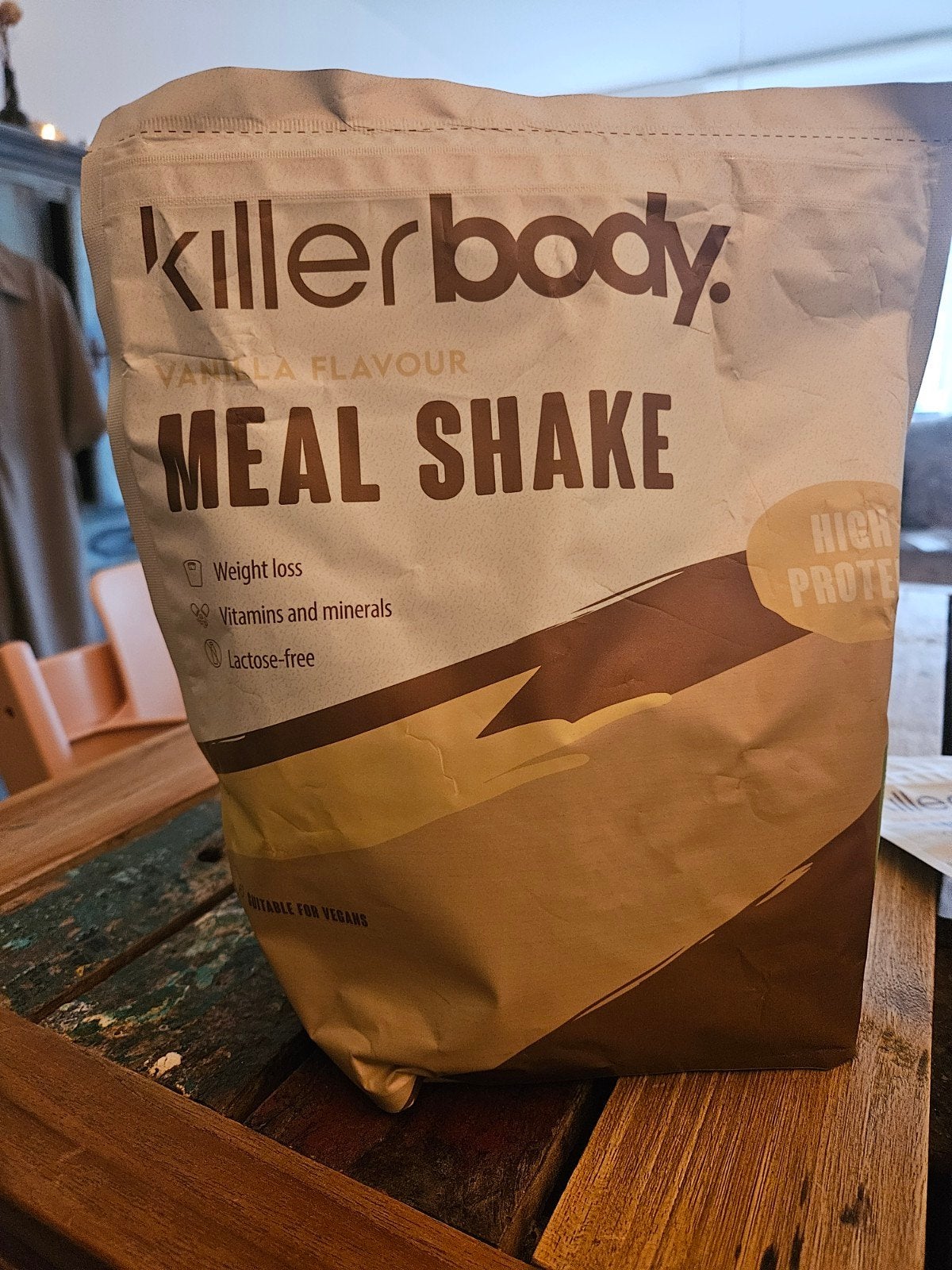 Killerbody Meal Shake Vanille - Hoog in Eiwit, Ophalen of Verzenden, Nieuw, Poeder of Drank