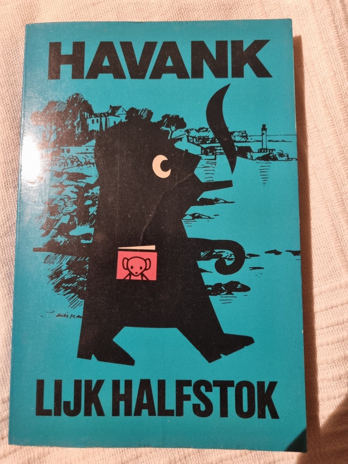 Havank - Lijk halfstok (Zwarte Beertjes 85), Ophalen of Verzenden, Gelezen, Havank