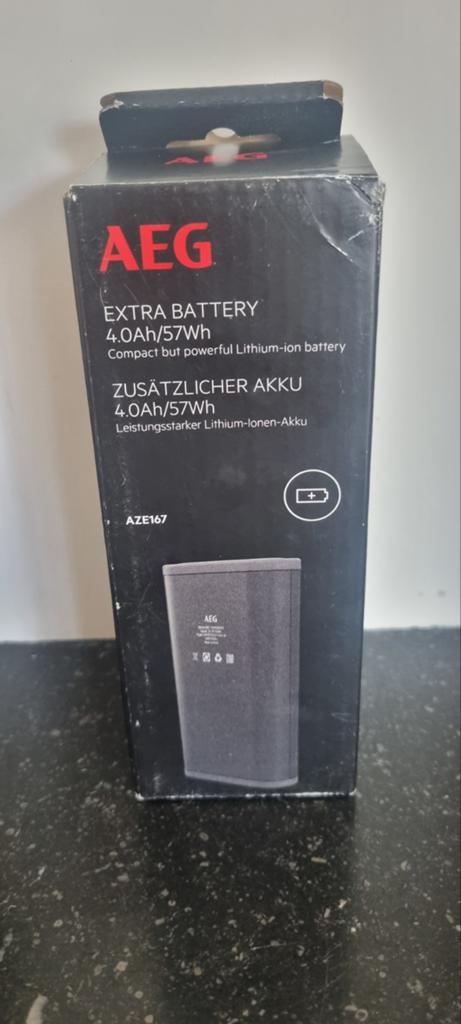 Aeg aze167 batterij voor stofzuiger. Nieuw in  verpakking, Verzenden, Nieuw, Draadloos, AEG