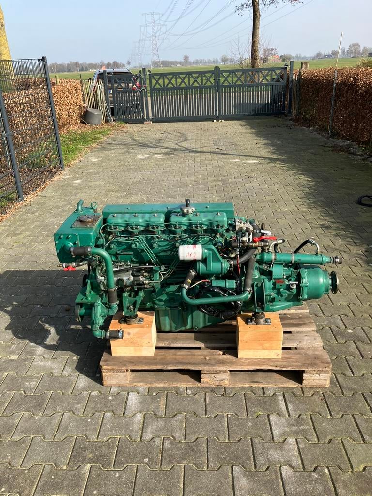 Volvo Penta 6 cil 100 pk met Velvet keerkoppeling ., Watersport en Boten, Ophalen, Gebruikt, Binnenboordmotor, Diesel