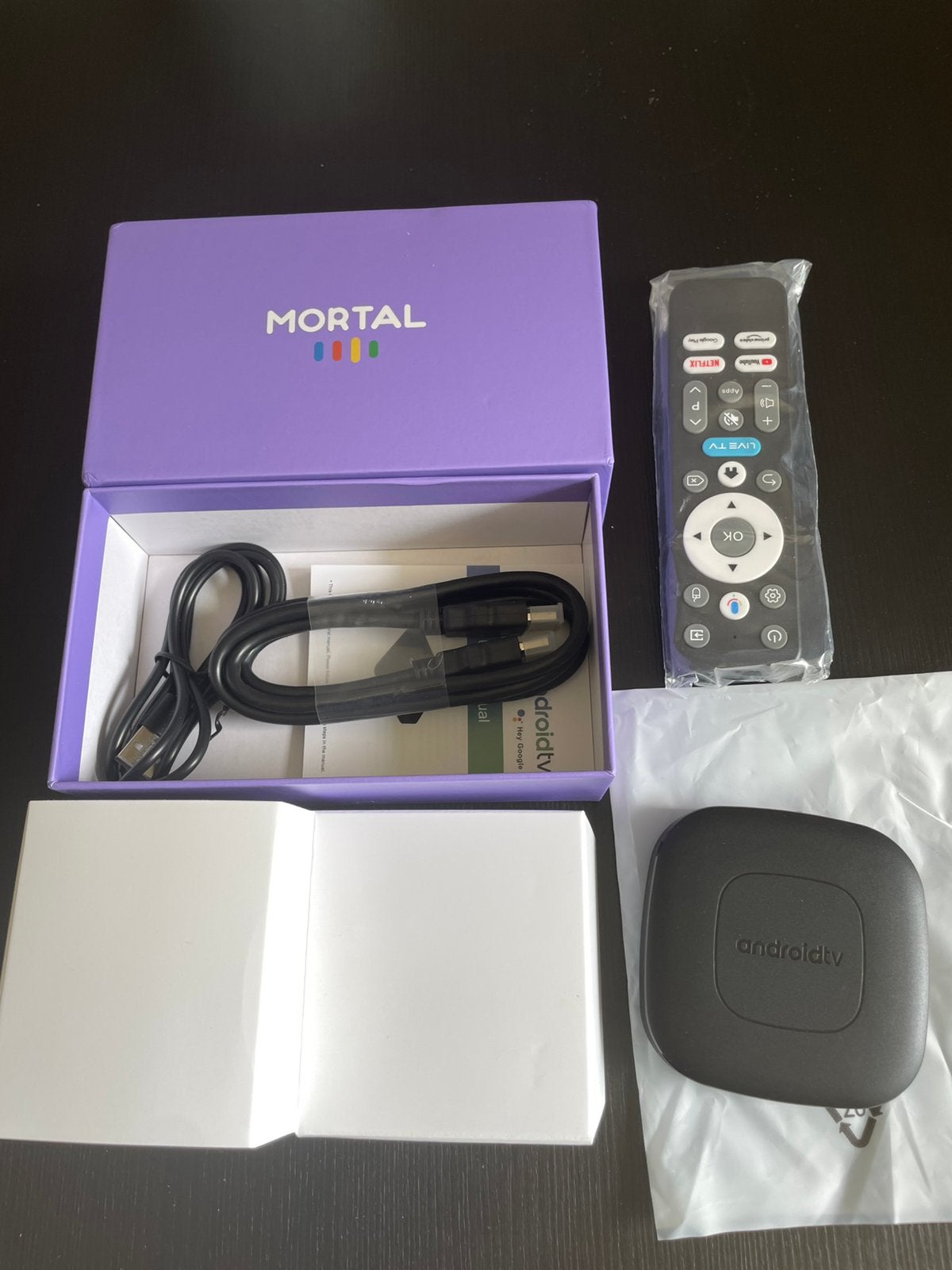 TV-Box Android 16 IPTV 4K/8GB/128GB, Ophalen of Verzenden, Nieuw, Minder dan 500 GB