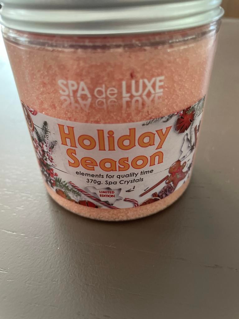 SPA de LUXE Holiday Season Spa Crystals - Appel & Kaneel, Ophalen of Verzenden, Nieuw