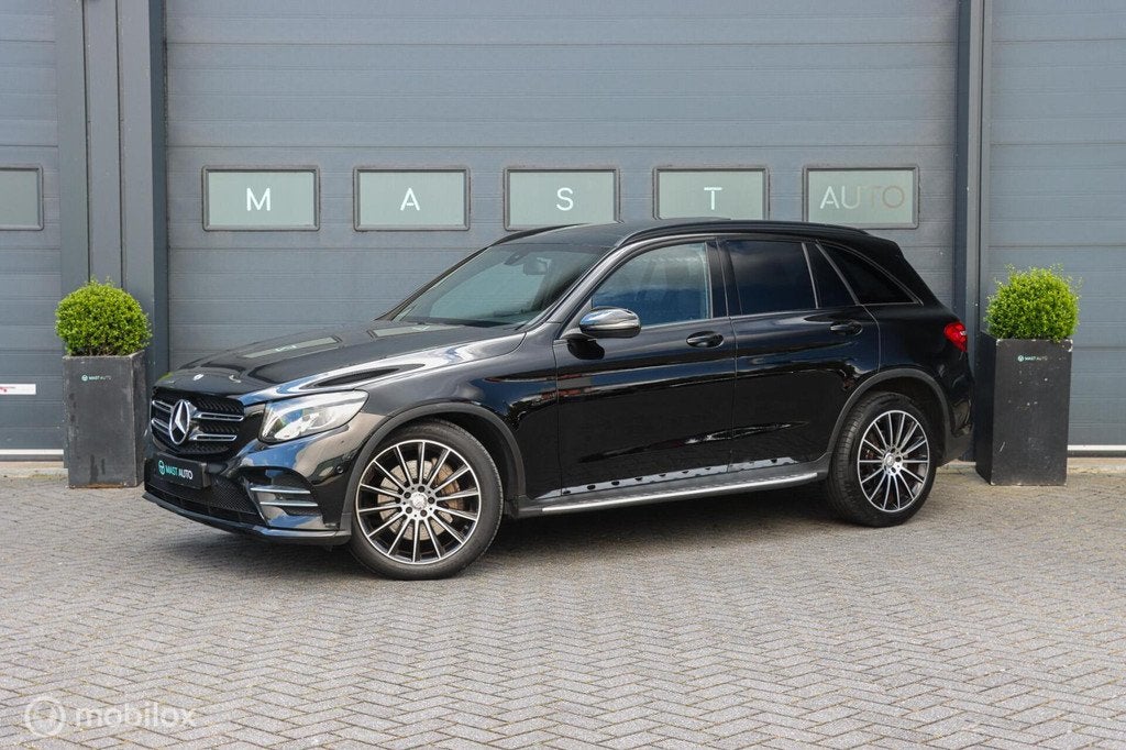 Mercedes GLC-klasse 220 d 4MATIC|AMG|PANO|Night pakket|Keyle, Auto's, Automaat, Gebruikt, 4 cilinders, 2500 kg