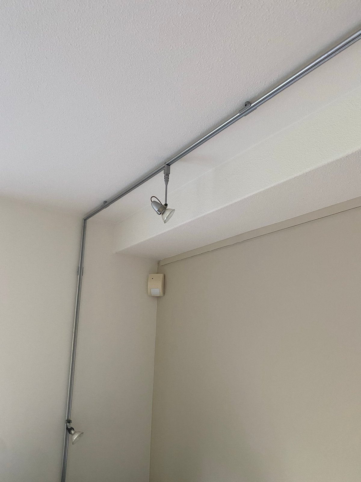 Bruck rails ca. 11/12 m, design verlichting, Huis en Inrichting, Ophalen, Halogeen, Gebruikt, Overige merken