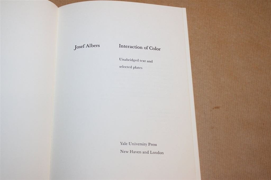 Interaction of Color — Kleurenleer van Josef Albers, Ophalen of Verzenden, Gelezen
