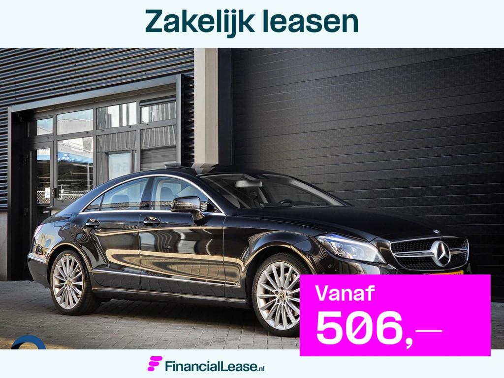 Mercedes CLS-klasse 400 4MATIC | LUCHTVERING | H&K | PANO |, Gebruikt, Euro 6, Zwart, Bedrijf