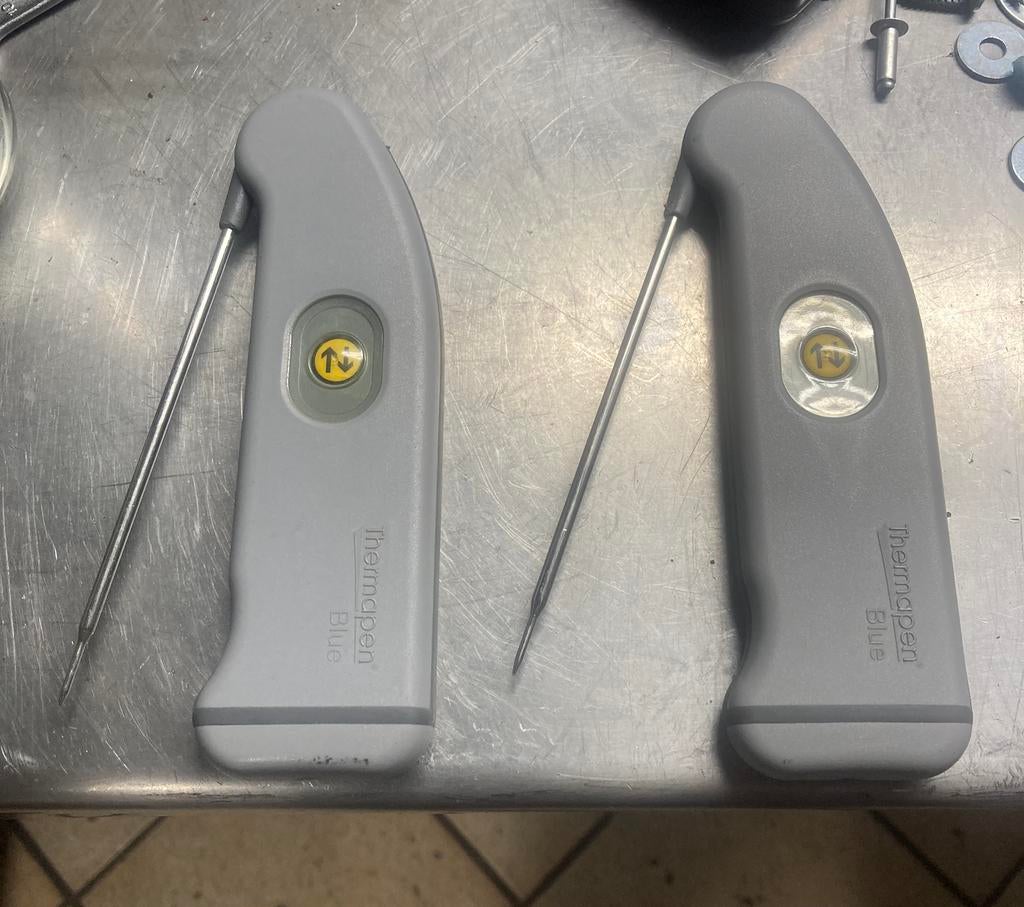 Thermapen thermometers vlees bbq etc via app op phone, Ophalen, Gebruikt