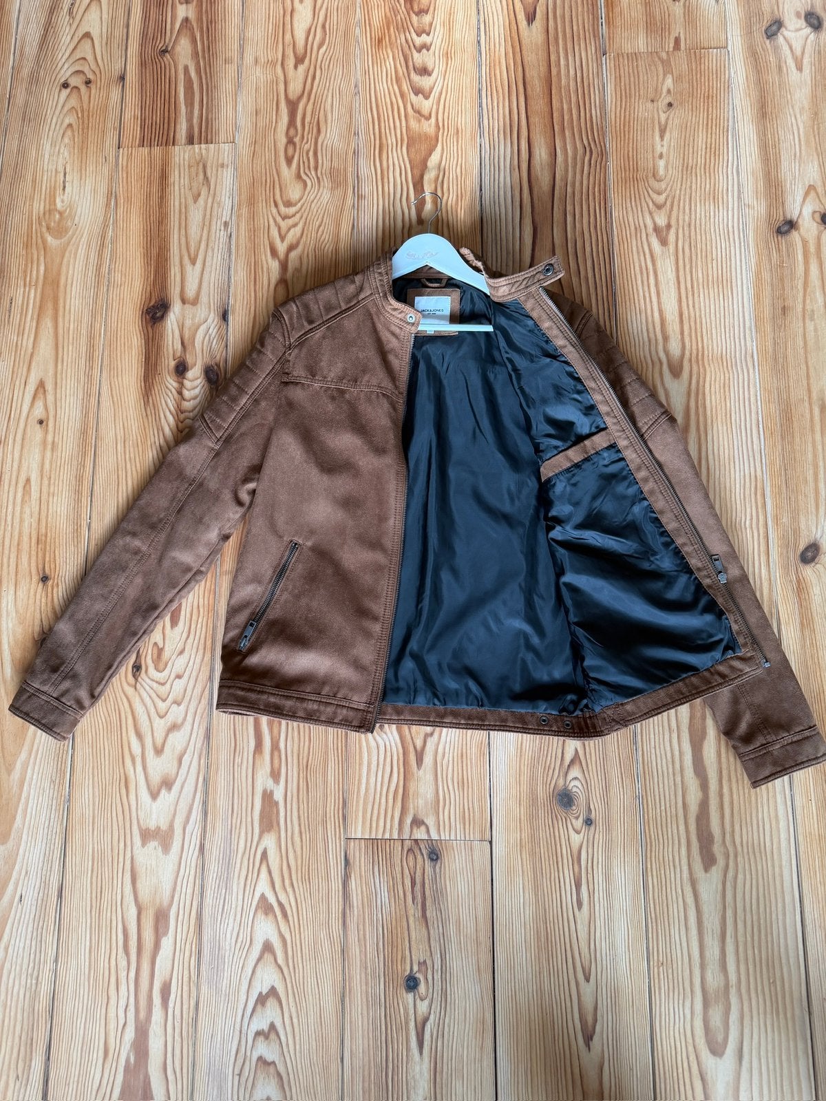 Jack & Jones autumn jacket jas, Ophalen of Verzenden, Zo goed als nieuw, Bruin