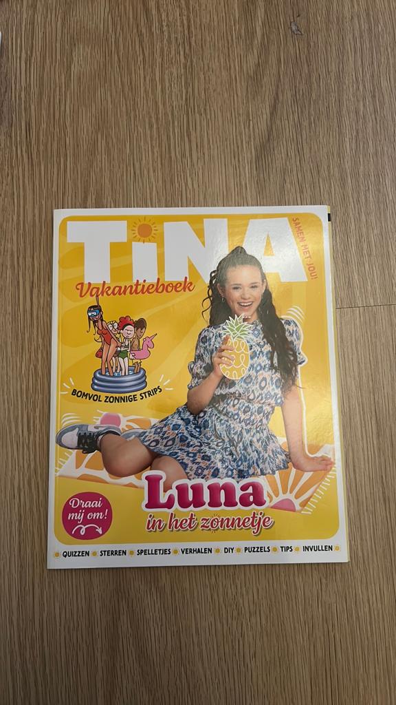 Tina vakantieboek, Eén stripboek, Ophalen, Zo goed als nieuw