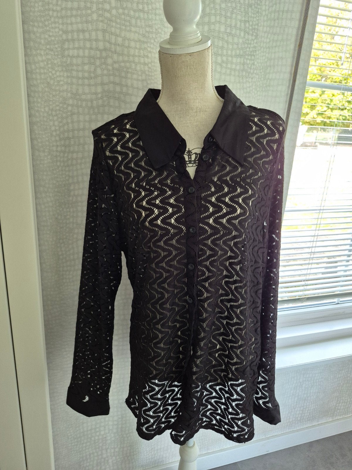 Prachtige Maicazz blouse maat 46 zwart, Zwart, Maat 46/48 (XL) of groter, Ophalen of Verzenden, Maicazz