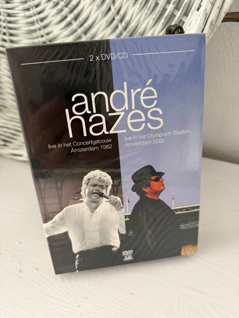 NIEUW > Andre Hazes - Live Box 1982 & 2002 (Dvd + Cd), Cd's en Dvd's, Alle leeftijden, Verzenden, Nieuw in verpakking, Muziekvideo's