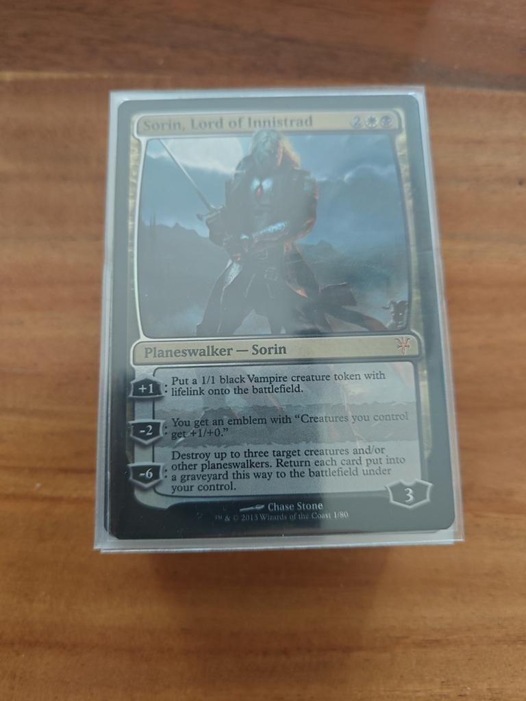 Sorin, lord of innistrad duel deck, Hobby en Vrije tijd, Verzamelkaartspellen | Magic the Gathering, Zo goed als nieuw, Speeldeck