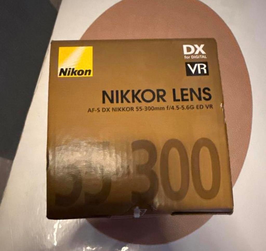 Nikon Nikkor 55-300mm objectief - Zo goed als nieuw, Audio, Tv en Foto, Fotografie | Lenzen en Objectieven, Ophalen of Verzenden
