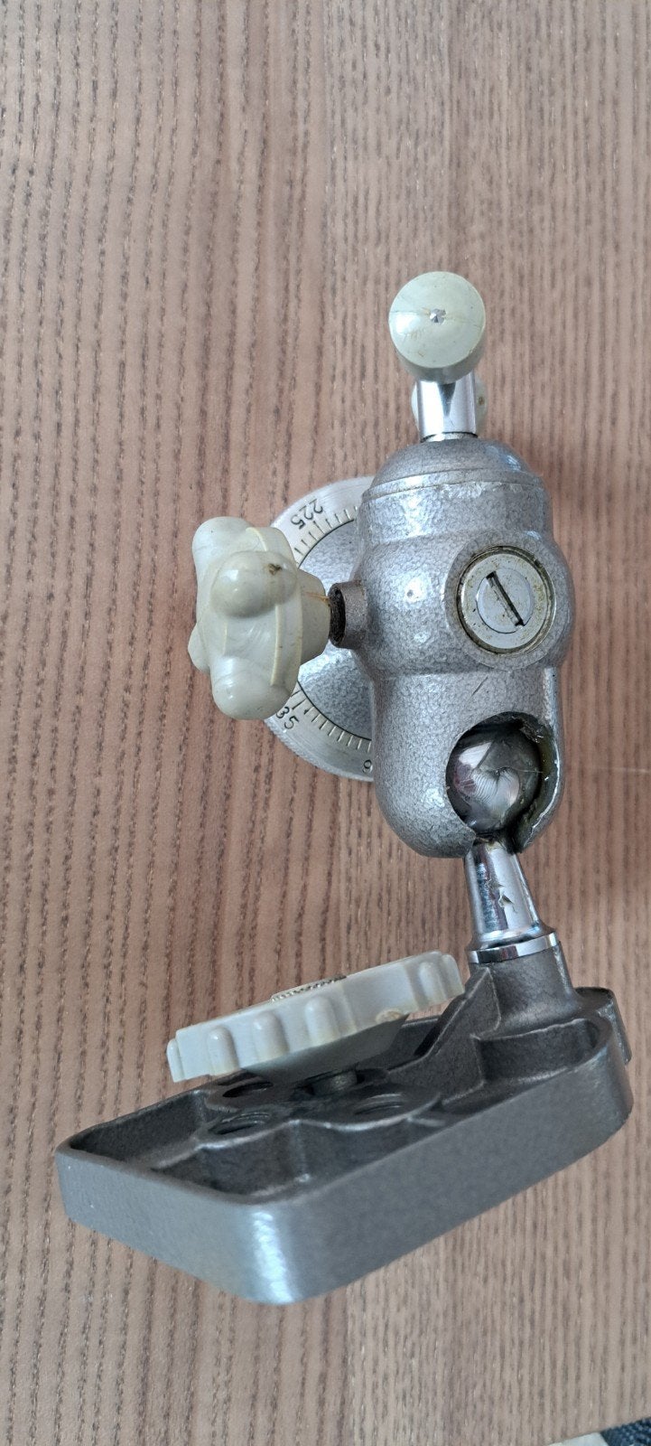 Vintage Balhoofd voor Statief - Gebruikt, Ophalen of Verzenden, Gebruikt, Balhoofd, Met balhoofd
