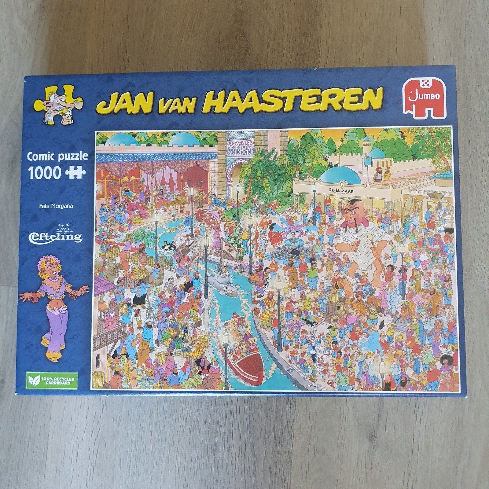 5. Supergrappige Jan van Haasteren-Efteling, Ophalen of Verzenden, 500 t/m 1500 stukjes, Zo goed als nieuw, Legpuzzel