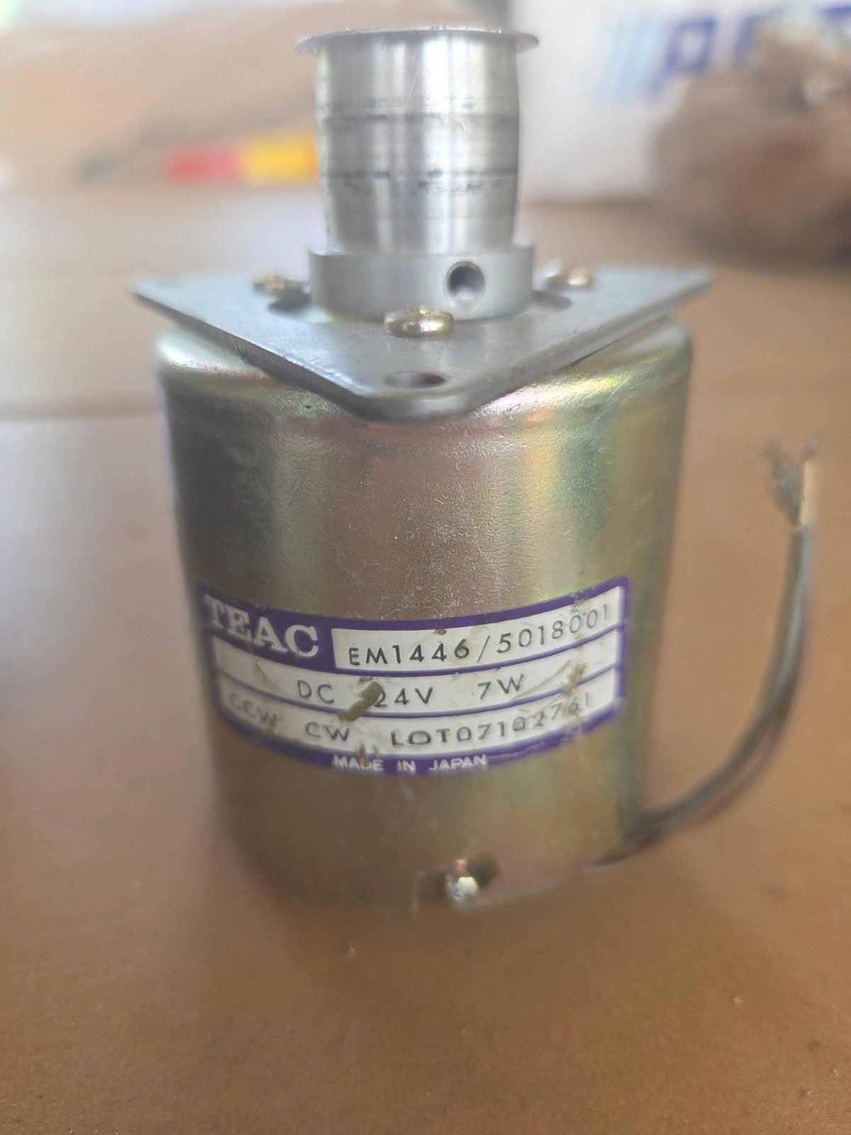 Teac EM-1446 Capstan motor, Ophalen of Verzenden, Zo goed als nieuw