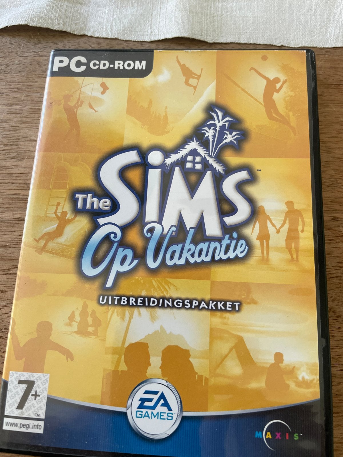 The Sims Op Vakantie Uitbreidingspakket PC CD-ROM, Gebruikt, 1 speler, Ophalen of Verzenden, Vanaf 7 jaar
