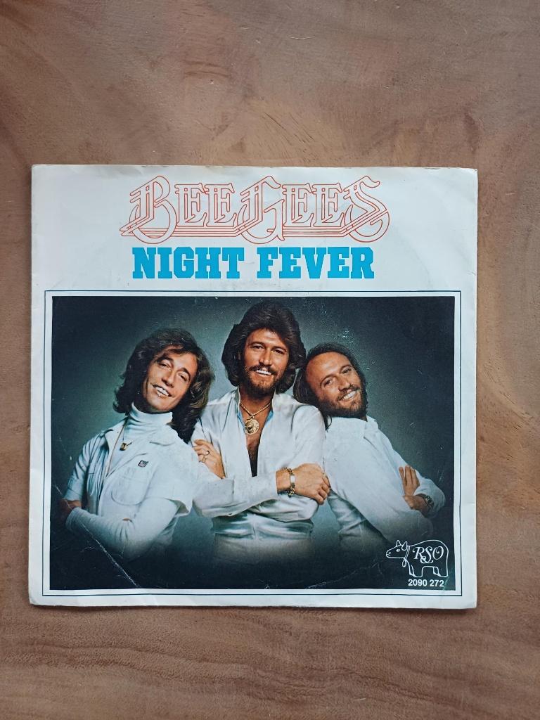 The Bee Gees - Night Fever - Single - Vinyl, Ophalen of Verzenden, Gebruikt, Pop