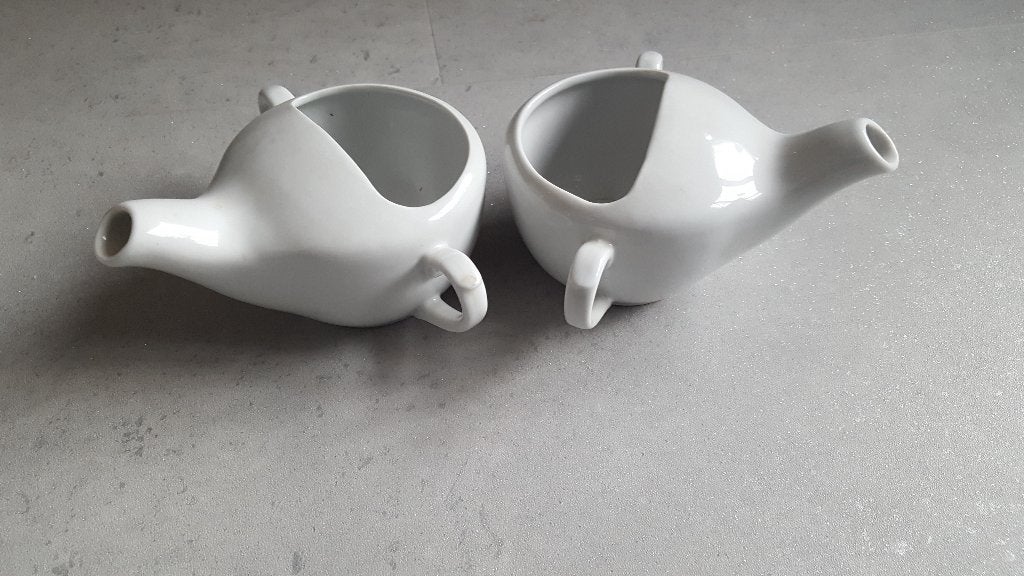 Rode kruis drink schuitje uit  tweede helft voorige eeuw, Antiek en Kunst, Ophalen of Verzenden