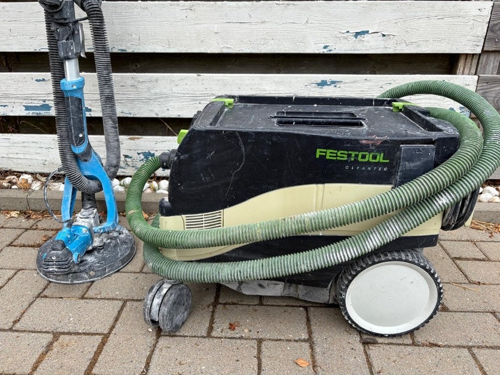 Festool  bouwstofzuiger & wand-/plafondschuurmachine, Ophalen, Gebruikt