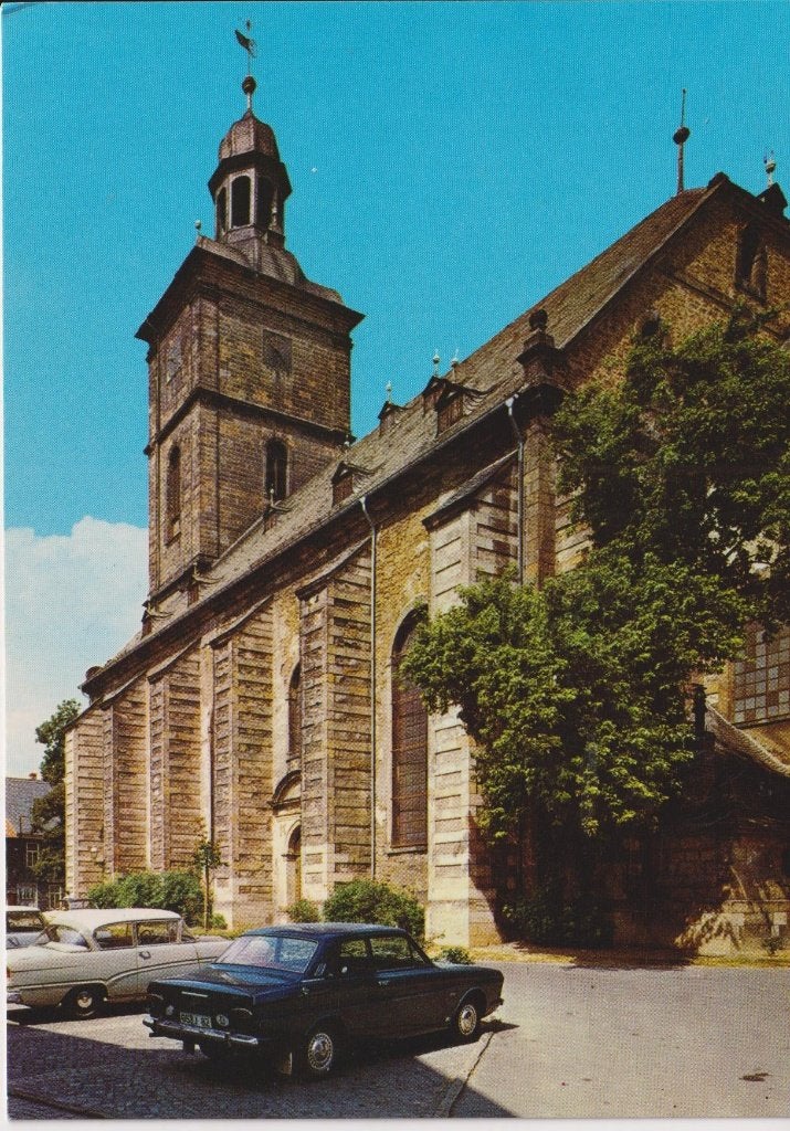 Duitsland, Goslar met auto's Opel Rekord P1, Taunus 12M P6, Ophalen of Verzenden, 1960 tot 1980, Duitsland