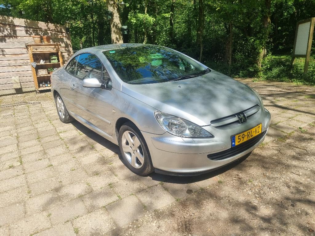 Peugeot 307 2.0 16V CC AUT 2005 Grijs, Zwart, 4 cilinders, Cabriolet, 4 stoelen