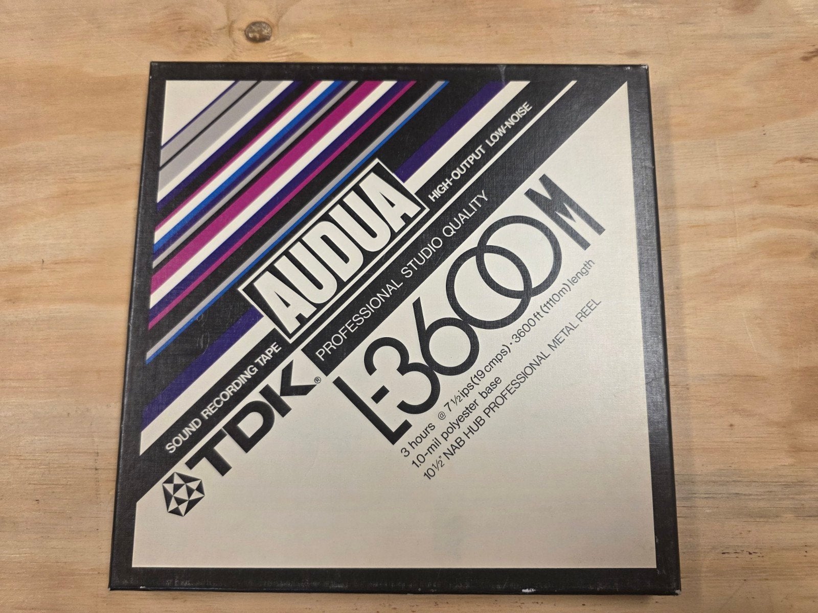 TDK Aluminium Spoel bandrecorder Reel, Onbekend, Ophalen of Verzenden, Onbekend, TDK