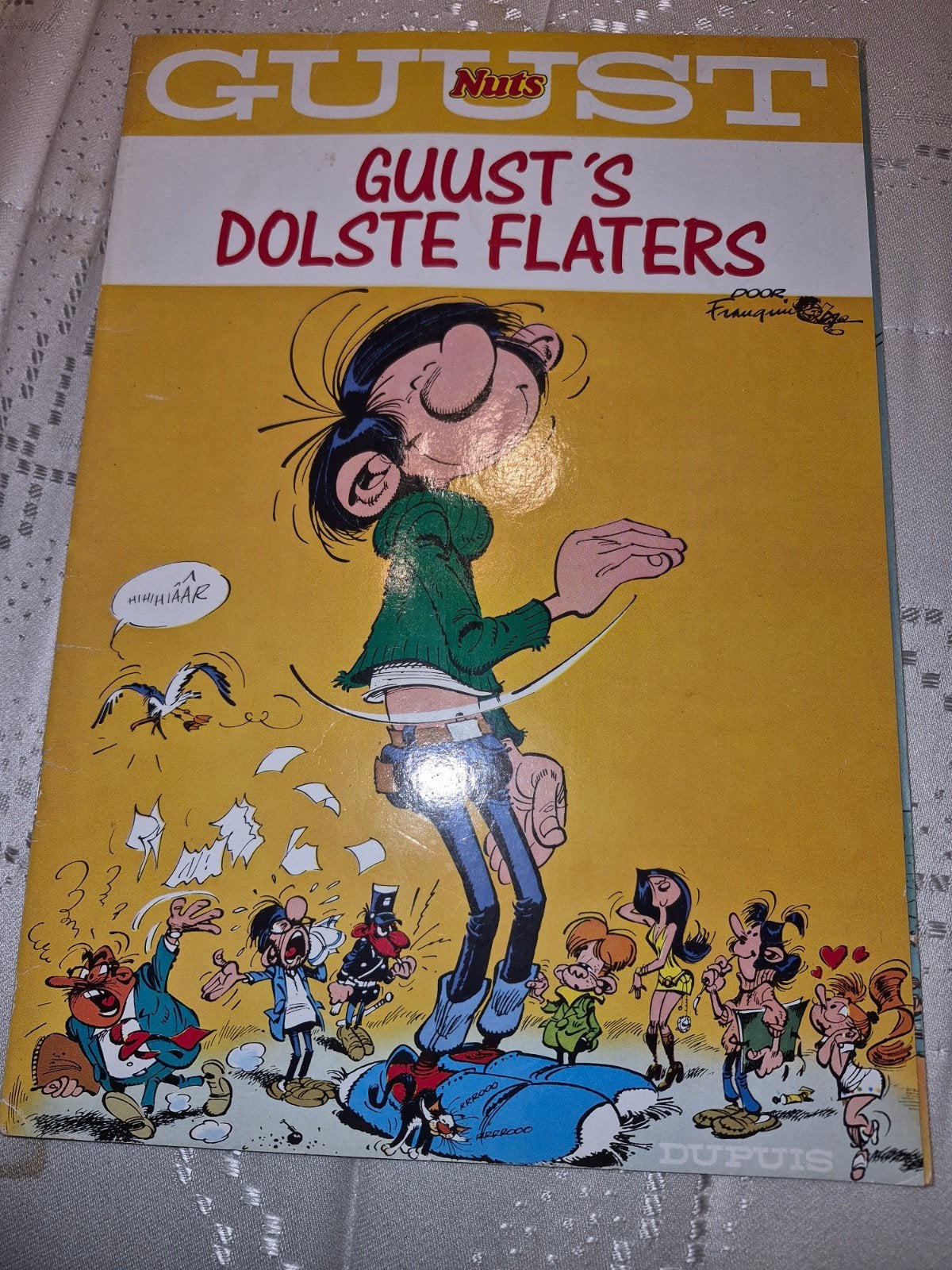 Guust Flater - Guust's Dolste Flaters (1989) - Nuts Reclame, Boeken, Eén stripboek, Ophalen of Verzenden, Nieuw, Franquin
