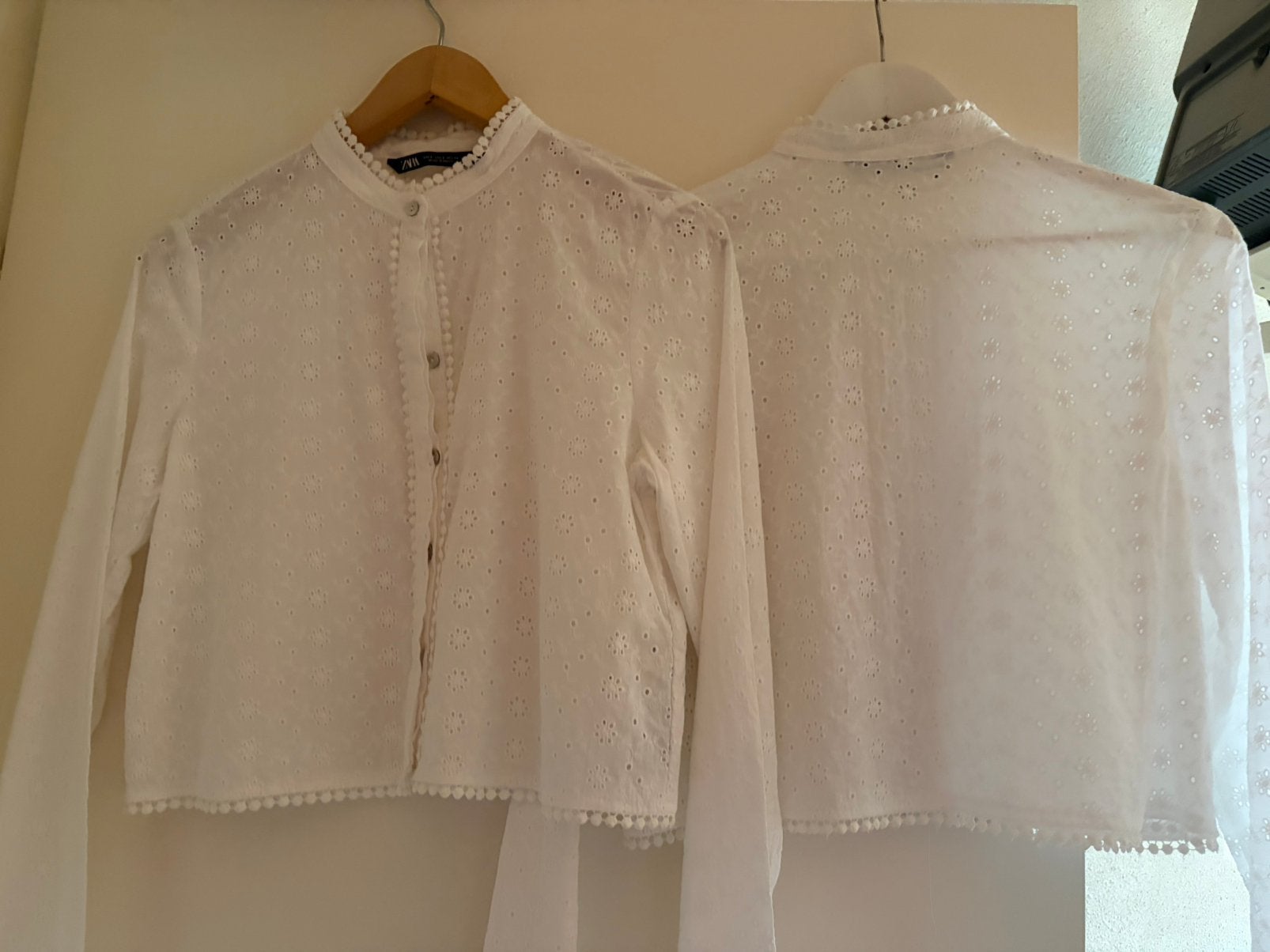 Bloesje van zara, Ophalen, Nieuw, Maat 36 (S), Wit
