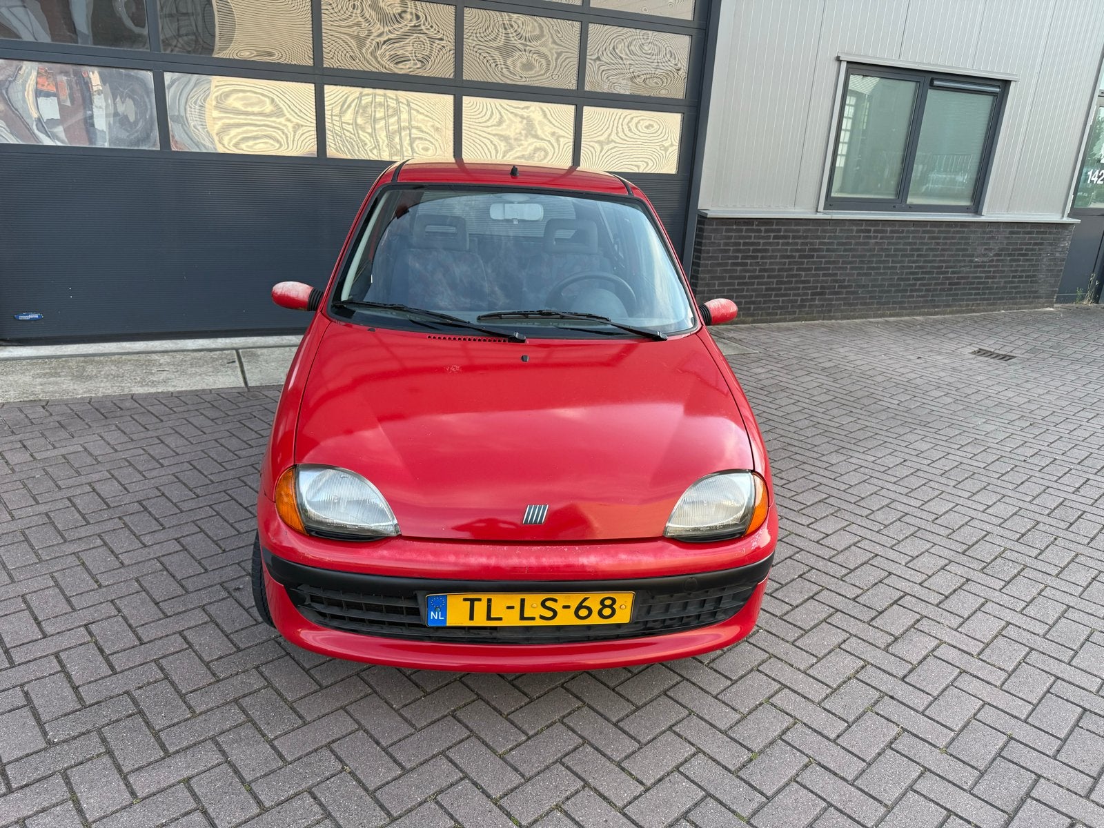 Fiat Seicento 0.9 SPI 1998 Rood, Voorwielaandrijving, Seicento, 899 cc, Handgeschakeld