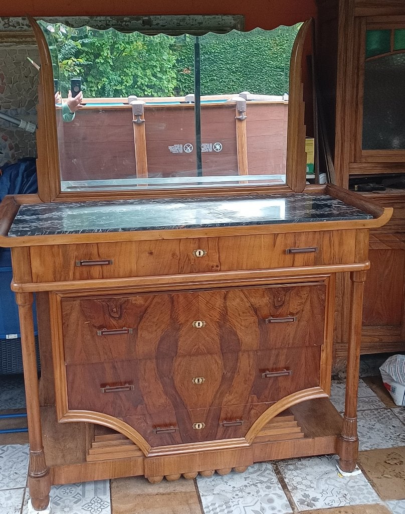 unieke ART DECO/NOUVEAU commode, Ophalen