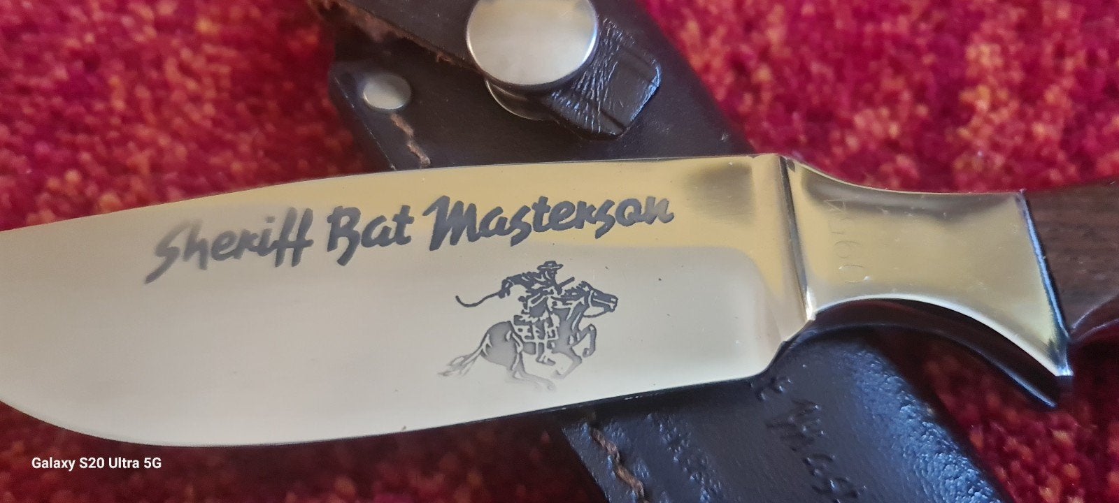 Sheriff Bat Masterson Solingen Duitsland Roestvrij Stalen, Ophalen of Verzenden